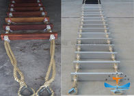 Wooden Material Solas Embarkation Ladder Antiskid Surface For Climbing