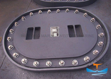 چین چاه دریچه دریچه ای پوشش 450x350-800x600mm طول دایره شکل با پیچ M20 کارخانه