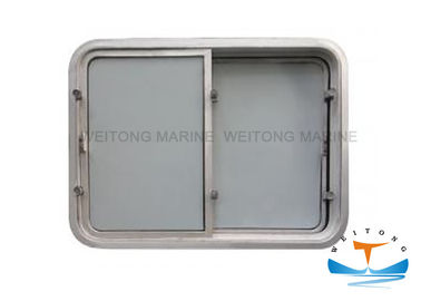 پنجره آلومینیوم دریایی برای قایق چرخ خانه ثابت نوع 200-450mm اندازه پاک